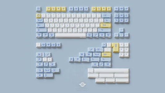 DSA Millennium Magic Girl Keycaps | Keycaps by Mintlodica | KS-MG-MILL-BASE