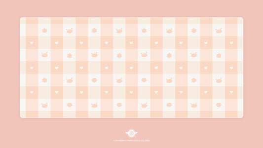 Pastel Picnic 'Beach' Deskmats | Deskmats by Mintlodica | DM-PP-MINI-BEACH