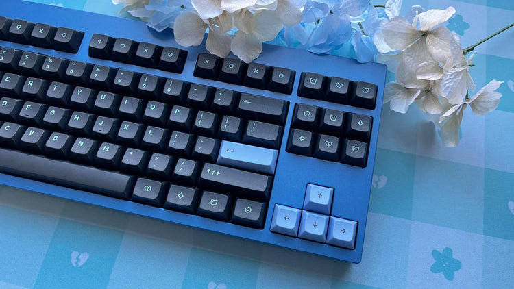 DSS Sad Girl Keycaps | Keycaps by Mintlodica | KS-SG-AK