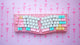 Magic Girl 'Pink Wands' Deskmats | Deskmats by Mintlodica | DM-MG-MINI-PINKWANDS Group Buy