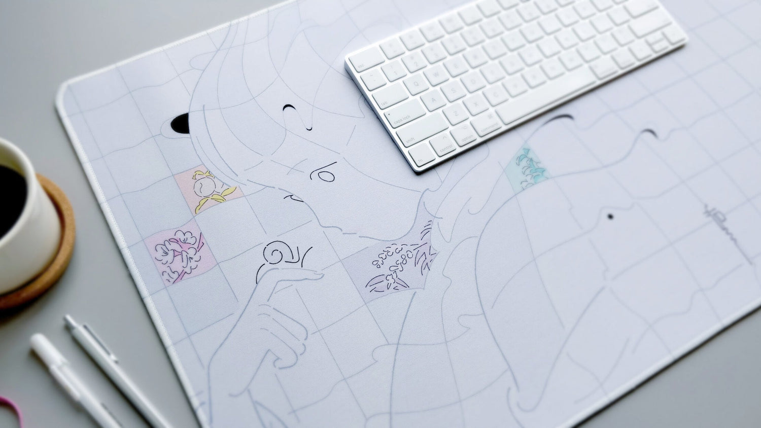 Netizen Deskmats | Deskmats by Mintlodica | DM-NZ-MINI-NETIZEN