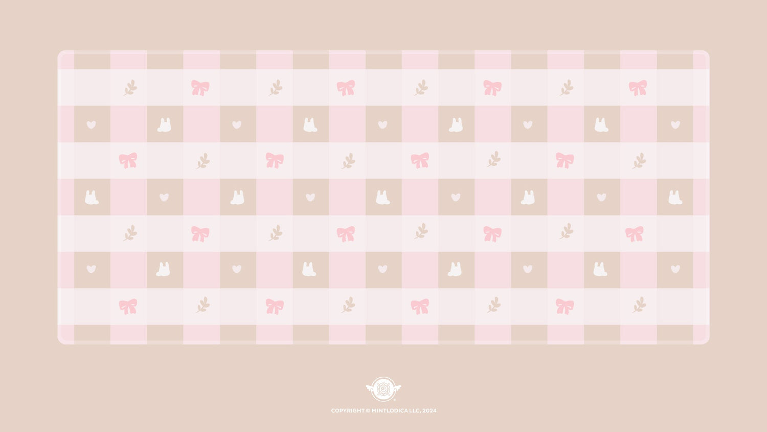 Pastel Picnic 'Bakery' Deskmats | Deskmats by Mintlodica | DM-PP-MINI-BAKERY Group Buy