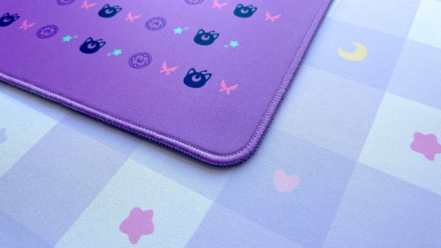 Pastel Picnic 'Moony' Deskmats | Deskmats by Mintlodica | DM-PP-MINI-MOONY Group Buy