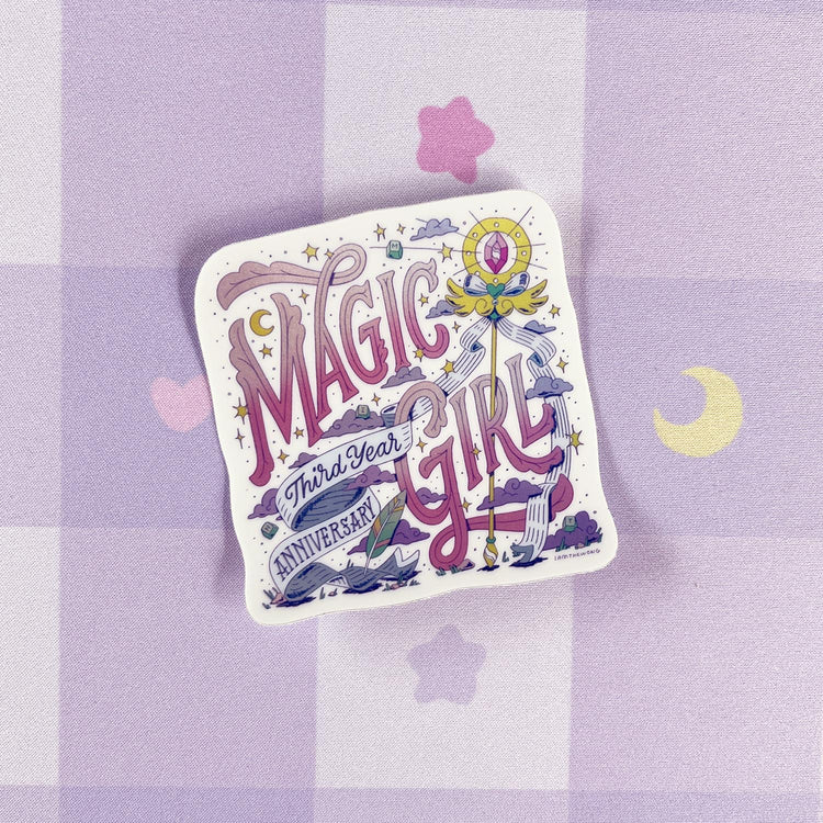 Stickers | Vinyl Stickers by Mintlodica | STICKER-AG-MAGICGIRL3RD